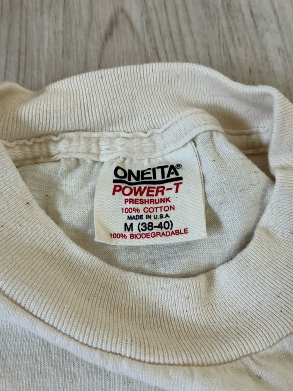 Vintage LO-LA-LO Brand Oneita Power T-Shirt - Picture 4 of 10